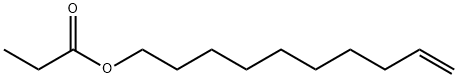 9-癸烯-1-醇丙酸酯 结构式