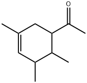 1-(3,5,6-三甲基-3-环己烯-1-基)乙酮 结构式