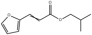 isobutyl 3-(2-furyl)acrylate 结构式