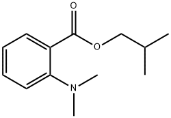 2-(二甲基氨基)苯甲酸-2-甲丙酯 结构式