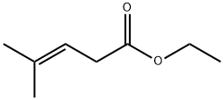 4-甲基-3-戊烯酸乙酯 结构式