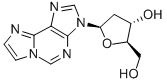 N6-亚乙烯基-2'-脱氧腺苷 结构式