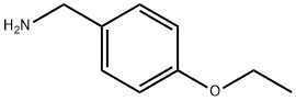 4-乙氧基苄胺 结构式
