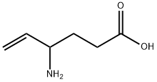 4-氨基己-5-烯酸 结构式