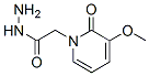 1(2H)-Pyridineaceticacid,3-methoxy-2-oxo-,hydrazide(9CI) 结构式