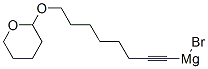 bromo[8-[(tetrahydro-2H-pyran-2-yl)oxy]-1-octynyl]magnesium 结构式
