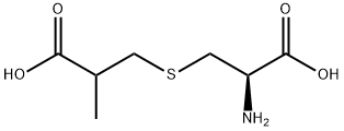 S-(2-CARBOXYPROPYL)-L-CYSTEINE 结构式