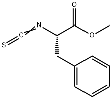 L-2-异硫代氰酰基-3-苯基丙酸甲酯 结构式