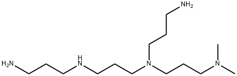 N,N'-bis(3-aminopropyl)-N-[3-(dimethylamino)propyl]propane-1,3-diamine 结构式