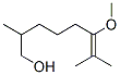 6-methoxy-2,7-dimethyloct-6-en-1-ol 结构式