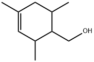 2,4,6-三甲基-3-环己烯-1-甲醇 结构式