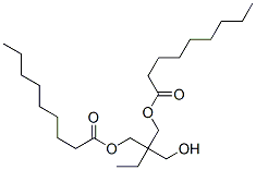 2-ethyl-2-(hydroxymethyl)propane-1,3-diyl dinonan-1-oate 结构式