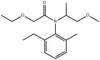 异丙甲草胺-2-乙氧基 结构式