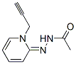 Acetic  acid,  [1-(2-propynyl)-2(1H)-pyridinylidene]hydrazide  (9CI) 结构式