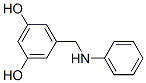 1,3-Benzenediol, 5-[(phenylamino)methyl]- (9CI) 结构式