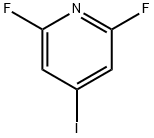 2,6-二氟-4-碘吡啶 结构式