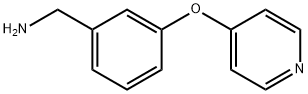 Benzenemethanamine, 3-(4-pyridinyloxy)- (9CI) 结构式