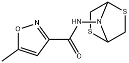 3-Isoxazolecarboxamide,N-2,5-dithia-7-azabicyclo[2.2.1]hept-7-yl-5-methyl- 结构式
