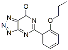 5-(2-Propoxyphenyl)-7H-1,2,3-triazolo[4,5-d]pyrimidin-7-one 结构式