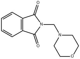2-(morpholin-4-ylmethyl)isoindole-1,3-dione 结构式