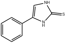 2H-咪唑-2-硫酮,1,3-二氢-4-苯基- 结构式