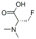Alanine, 3-fluoro-N,N-dimethyl- (9CI) 结构式