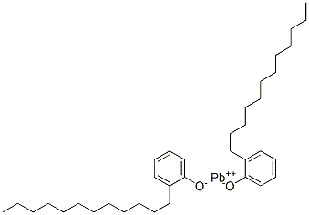 lead(2+) dodecylphenolate  结构式