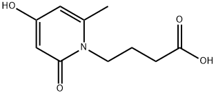 1(6H)-Pyridinebutanoic acid, 4-hydroxy-2-methyl-6-oxo- (9CI) 结构式