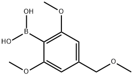 Boronic acid, B-[2,6-dimethoxy-4-(methoxymethyl)phenyl]- 结构式