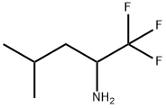 2-Pentanamine,  1,1,1-trifluoro-4-methyl- 结构式