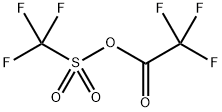 三氟乙酰三氟甲磺酸酯 结构式