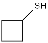 CYCLOBUTANETHIOL 结构式