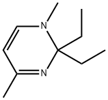 Pyrimidine, 2,2-diethyl-1,2-dihydro-1,4-dimethyl- (9CI) 结构式