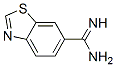 6-Benzothiazolecarboximidamide(9CI) 结构式