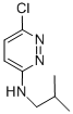 6-CHLORO-N-(2-METHYLPROPYL)-3-PYRIDAZINAMINE 结构式