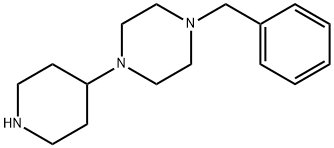 4-(1-苄基哌嗪-4-基)哌啶盐酸盐 结构式