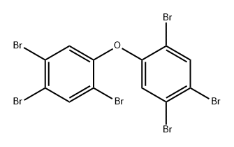 2,2,4,4,5,5-六溴联苯醚 结构式