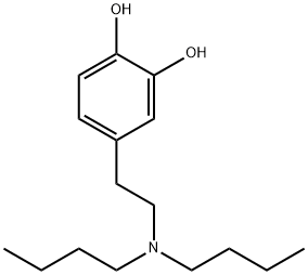 1,2-BENZENEDIOL, 4-[2-(DIBUTYLAMINO)ETHYL]-, HYDROBROMIDE 结构式