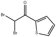 2,2-二溴-1-(噻吩-2-基)乙-1-酮 结构式