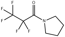 Pyrrolidine, 1-(2,2,3,3,3-pentafluoro-1-oxopropyl)- (9CI) 结构式