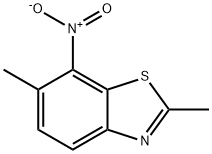 Benzothiazole, 2,6-dimethyl-7-nitro- (9CI) 结构式