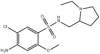 氯拉必利 结构式