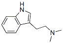 2-(1H-indol-3-yl)-N,N-dimethyl-ethanamine 结构式