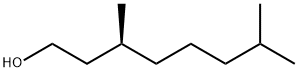 (S)-3,7-二甲基辛烷-1-醇 结构式