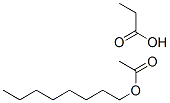 octyl acetate, mono(methyl acetate) derivative 结构式