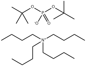 磷酸二叔丁酯四正丁基铵盐 结构式