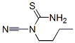 Thiourea,  N-butyl-N-cyano- 结构式