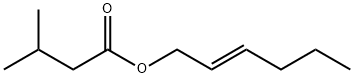 反-2-己烯基异戊酸酯 结构式