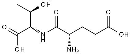 H-GLU-THR-OH 结构式