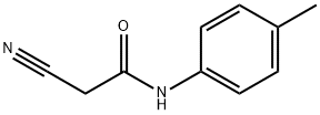 2-氰基-N-对-甲苯基-乙酰胺 结构式